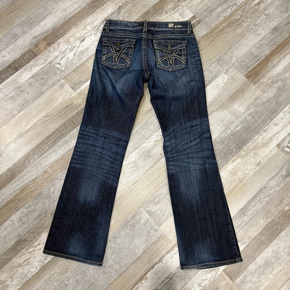 Women’s Factory Distressed So Low Kut From the Kloth Flair Boot Jeans -Size 6 - Picture 6 of 8